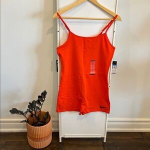 Nike Bright Orange Sportswear Jumpsuit